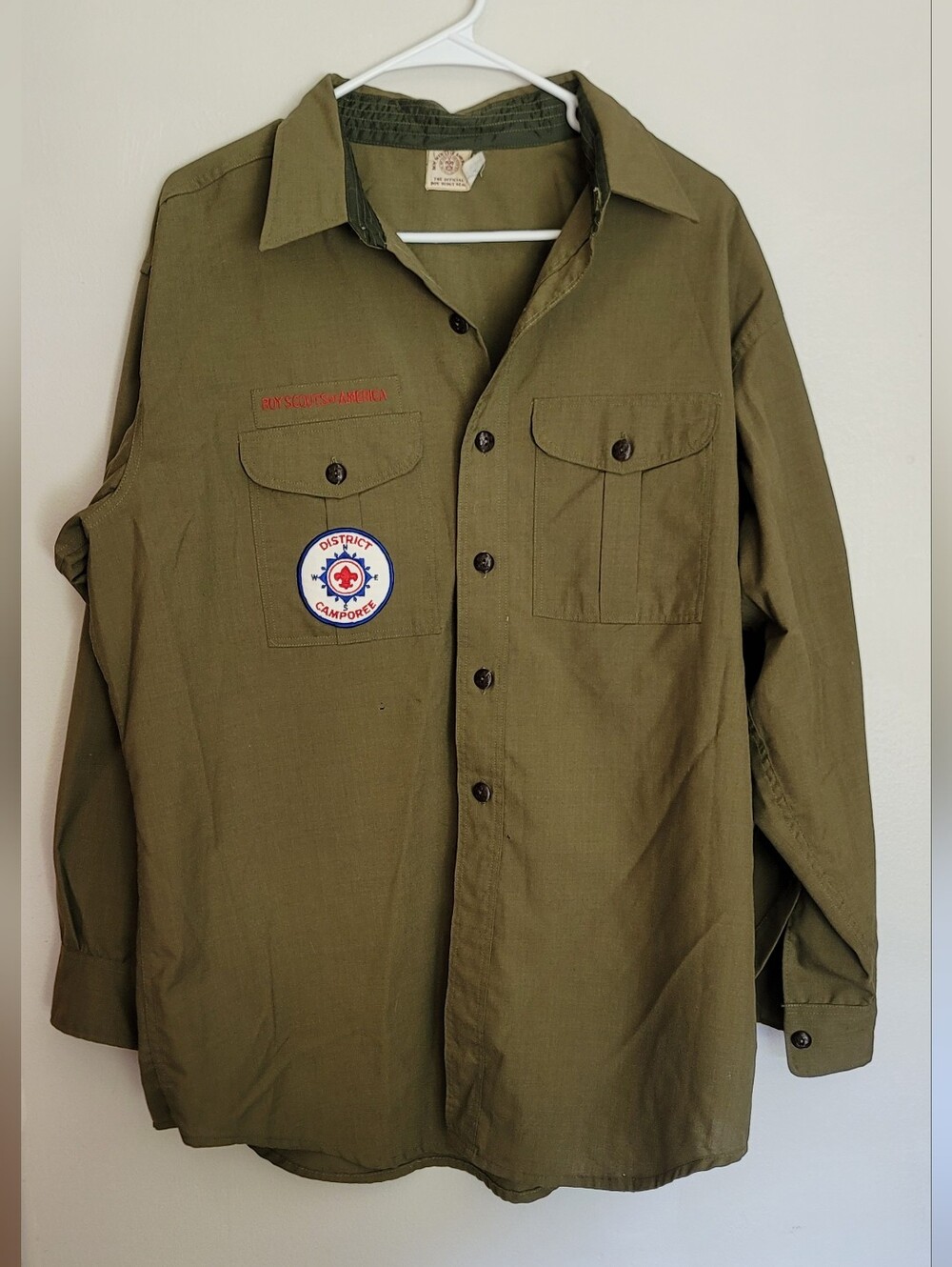 Boy Scouts (Connecticut) Men's Field Shirt Jacket with Patches
